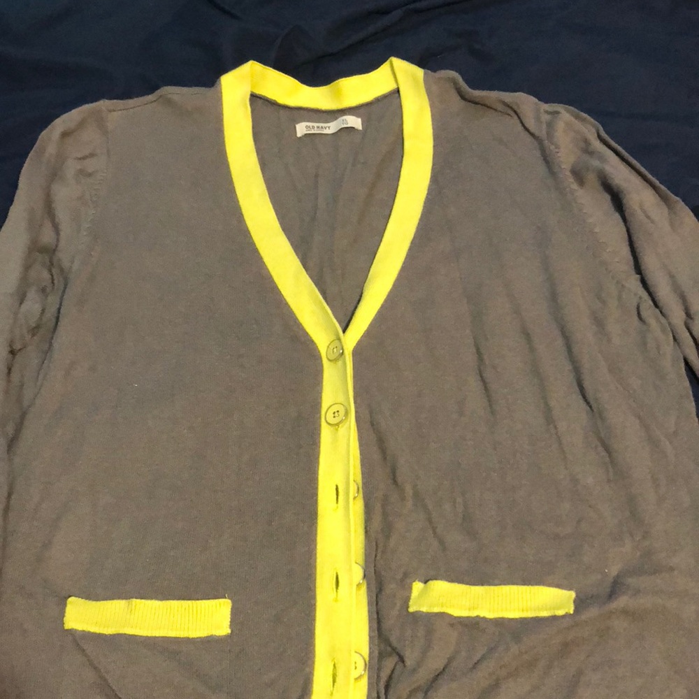 Old Navy Gray Cardigan